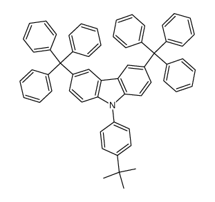 3,6-bis(triphenylmethyl)-9-(4- tert-Butylphenyl)-carbazole