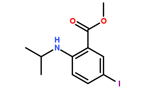 5-碘-2-(异丙基氨基)苯甲酸甲酯