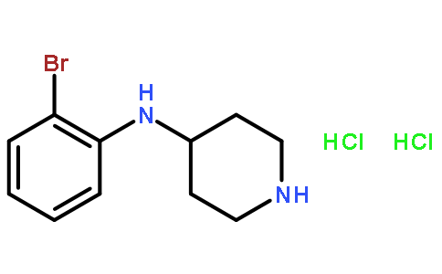 N-(2-溴苯基)哌啶-4-胺双盐酸盐