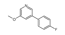 3-(4-Fluorophenyl)-5-methoxypyridine