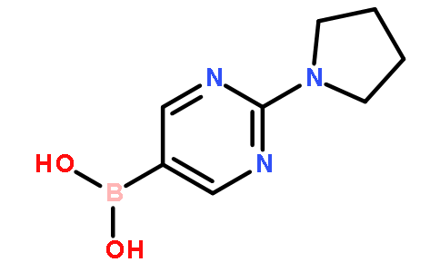 (2-(吡咯烷-1-基)嘧啶-5-基)硼酸