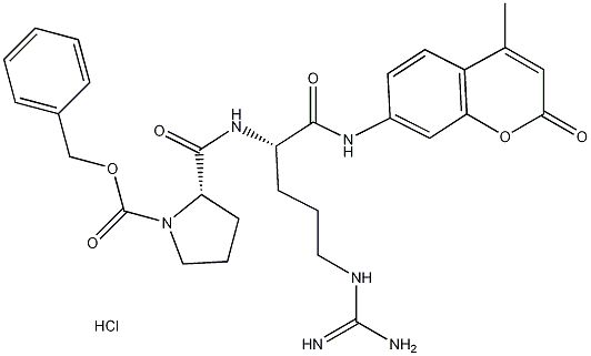 Z-脯氨酰-精氨酸-7-胺基-4-甲基香豆素盐酸盐