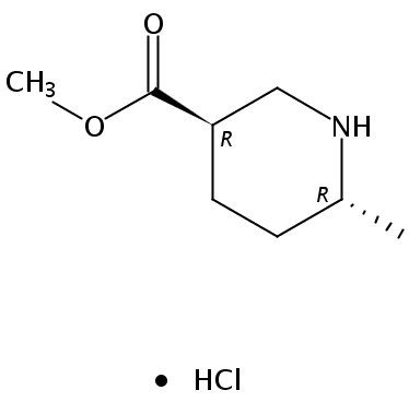 反式6-甲基哌啶-3-羧酸甲酯盐酸盐