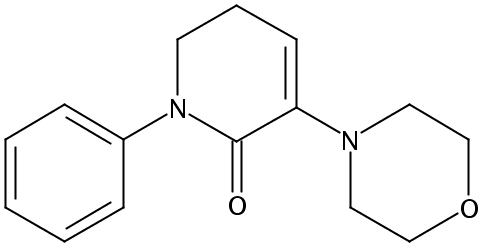 5,6-二氢-3-(4-吗啉)-1-苯基-2(1H)-吡啶酮