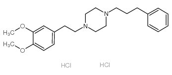 1-(3,4-二甲氧基苯乙基)-4-(3-苯丙基)哌嗪双盐酸盐