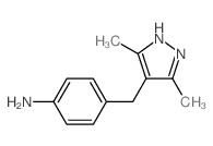 4-[(3,5-dimethyl-1H-pyrazol-4-yl)methyl]aniline