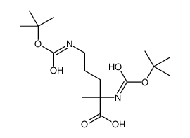 2,5-bis(tert-butoxycarbonylamino)-2-methyl-pentanoic acid
