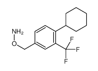 O-[[4-cyclohexyl-3-(trifluoromethyl)phenyl]methyl]hydroxylamine
