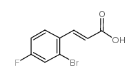 2-溴4-氟肉桂酸