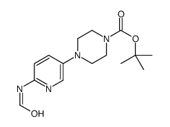 4-[6-(甲酰基氨基)-3-吡啶]-1-哌嗪羧酸 1,1-二甲基乙酯