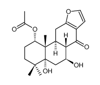 (1S,4aR,6S,6aS,11aS,11bS)-4a,6-dihydroxy-4,4,11b-trimethyl-7-oxo-1,2,3,4,4a,5,6,6a,7,11,11a,11b-dodecahydrophenanthro[3,2-b]furan-1-yl acetate