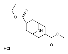 Diethyl 9-azabicyclo[3.3.1]nonane-3,7-dicarboxylate hydrochloride (1:1)