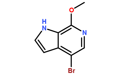 4-溴-7-甲氧基-1H-吡咯并[2,3-c]吡啶