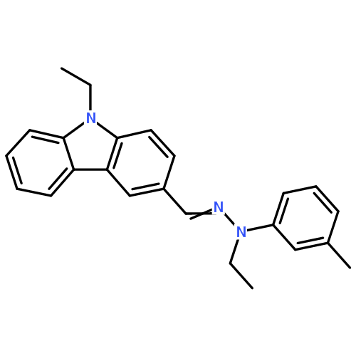 9-乙基咔唑-3-甲醛 N-乙基-N-(间甲苯)腙