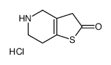 2-氧代-2,4,5,6,7a-六氢噻吩并[3,2-c]吡啶盐酸盐