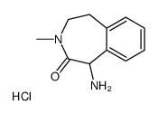 5-amino-3-methyl-2,5-dihydro-1H-3-benzazepin-4-one,hydrochloride