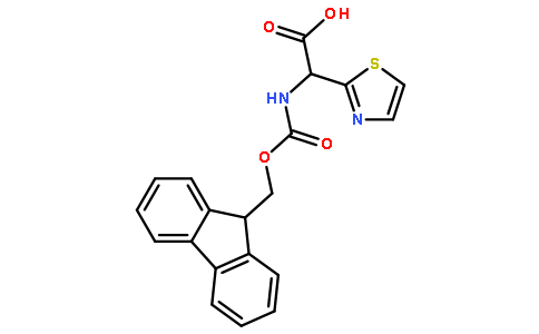 {[(9H-Fluoren-9-ylmethoxy)carbonyl]amino}(1,3-thiazol-2-yl)acetic acid