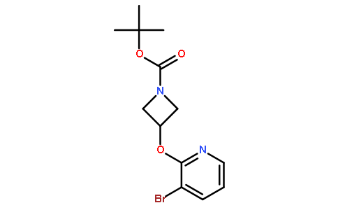 3-((3-溴吡啶-2-基)氧)氮杂环丁烷-1-甲酸叔丁酯