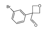 3-(3-bromophenyl)oxetane-3-carbaldehyde