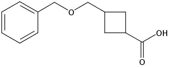 3-((Benzyloxy)methyl)cyclobutanecarboxylic acid