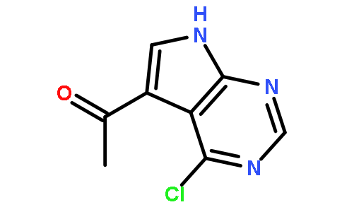 1-(4-氯-7H-吡咯并[2,3-d]嘧啶-5-基)乙酮