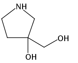 3-hydroxy-3-Pyrrolidinemethanol