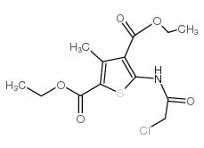 5-[(氯乙酰基)氨基]-3-甲基噻吩-2,4-二羧酸二乙酯