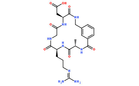 CYCLO(-ALA-ARG-GLY-ASP-3-AMINOMETHYLBENZOYL)