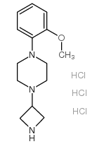 3-[4-(2-甲氧基苯基)哌嗪]氮杂啶三盐酸盐