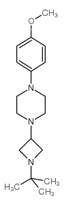 N-叔丁基-3-(对甲氧基苯基哌嗪)氮杂环丁烷