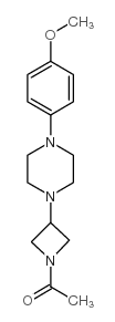 N-乙酰-3-(对甲氧基苯基哌嗪)氮杂环丁烷