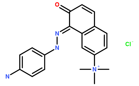 8-[(4-氨基苯基)偶氮]-7-羟基-N,N,N-三甲基-2-萘季铵盐酸盐
