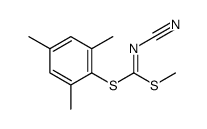 [methylsulfanyl-(2,4,6-trimethylphenyl)sulfanylmethylidene]cyanamide