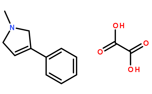 1-甲基-3-苯基-2,5-二氢-1H-吡咯草酸盐