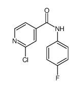 2-Chloro-N-(4-fluorophenyl)isonicotinamide