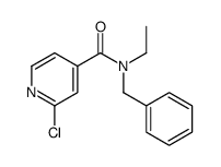 N-Benzyl-2-chloro-N-ethylisonicotinamide