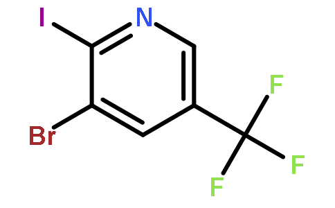 3-溴-2-碘-5-(三氟甲基)吡啶