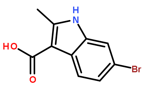 6-溴-2-甲基-1H-吲哚-3-羧酸
