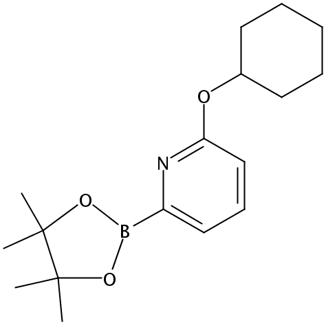 2-(环己氧基)-6-(4,4,5,5-四甲基-1,3,2-二噁硼烷-2-基)吡啶