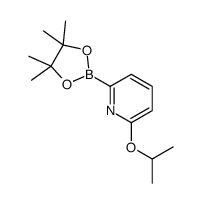 2-propan-2-yloxy-6-(4,4,5,5-tetramethyl-1,3,2-dioxaborolan-2-yl)pyridine