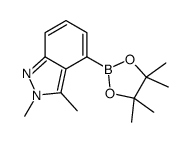 2,3-dimethyl-4-(4,4,5,5-tetramethyl-1,3,2-dioxaborolan-2-yl)indazole