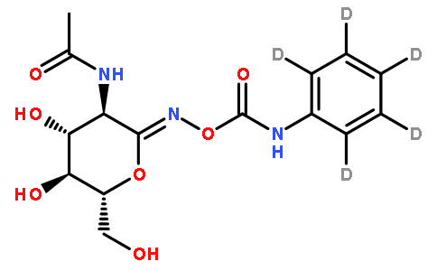 (Z)-O-(2-Acetamido-2-deoxy-D-glucopyranosylidene)amino N-Phenyl-d5-carbamate