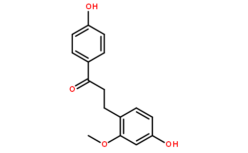 1-丙酮,3-(4-羟基-2-甲氧苯基)-1-(4-羟基苯基)-