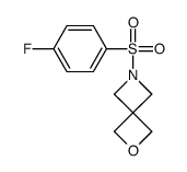 6-((4-Fluorophenyl)sulfonyl)-2-oxa-6-azaspiro[3.3]heptane