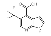 5-(Trifluoromethyl)-1H-pyrrolo[2,3-b]pyridine-4-carboxylic acid