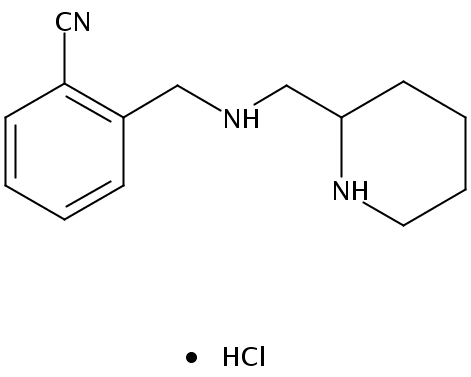2-[(piperidin-2-ylmethylamino)methyl]benzonitrile
