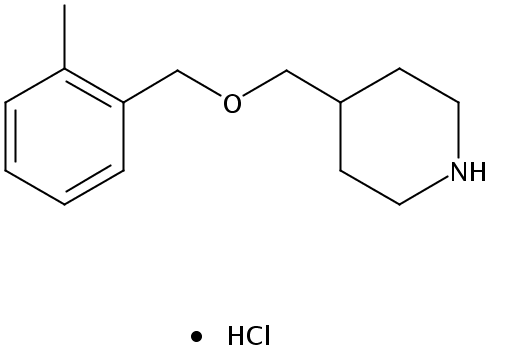 4-[(2-methylphenyl)methoxymethyl]piperidine