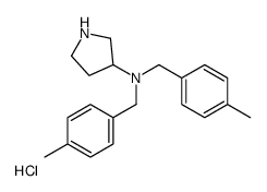 N,N-Bis(4-methylbenzyl)pyrrolidin-3-amine hydrochloride