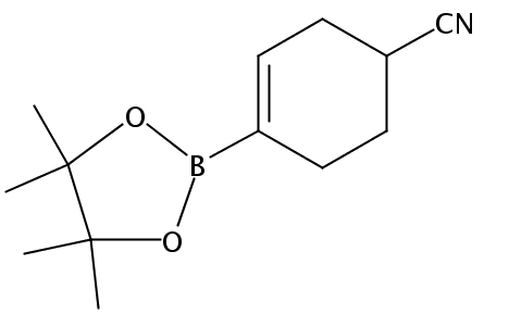 4-(4,4,5,5-Tetramethyl-1,3,2-dioxaborolan-2-yl)cyclohex-3-enecarbonitrile