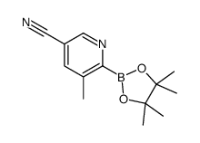 5-methyl-6-(4,4,5,5-tetramethyl-1,3,2-dioxaborolan-2-yl)pyridine-3-carbonitrile